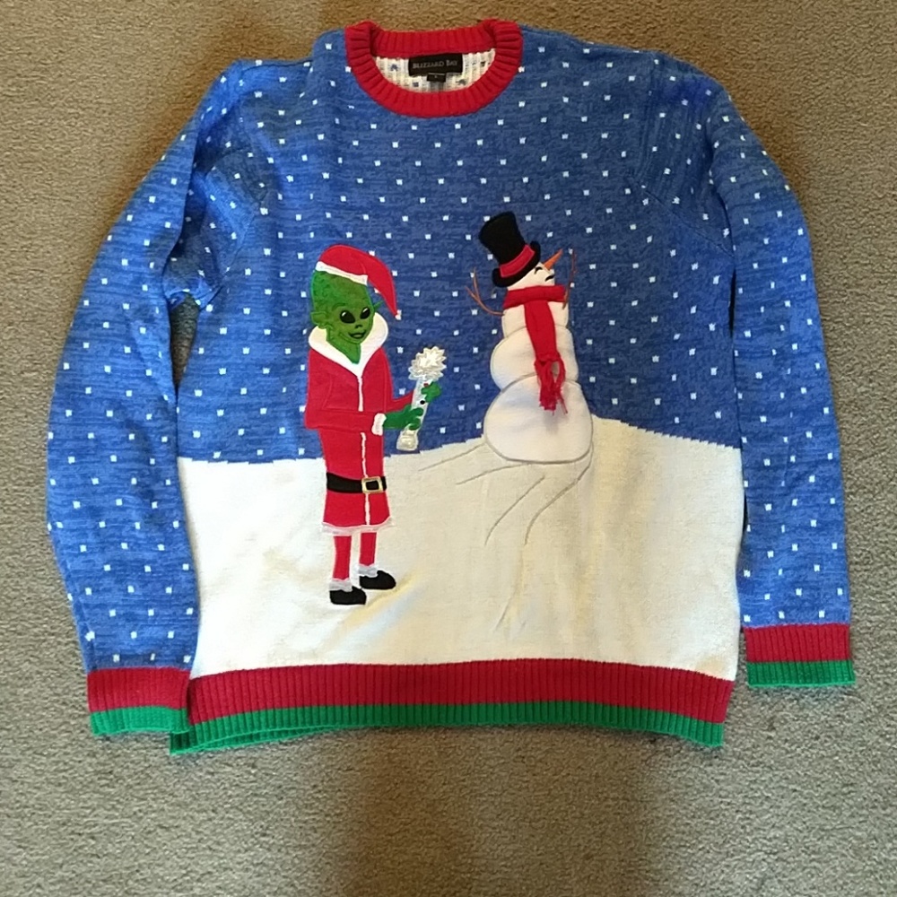 Men's large Christmas sweater